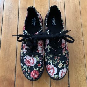 Floral shoes